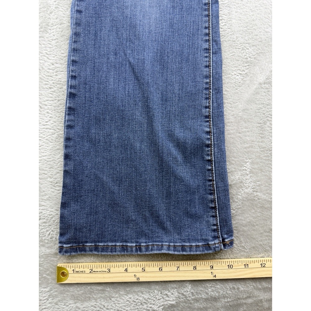 Denizen from Levis Mid-Rise Bootcut Jeans Medium Wash Size 34x32 Measured 36x30 - Picture 11 of 11